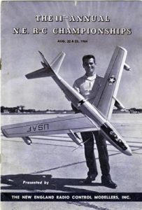 Joe Martin with Model Airplane