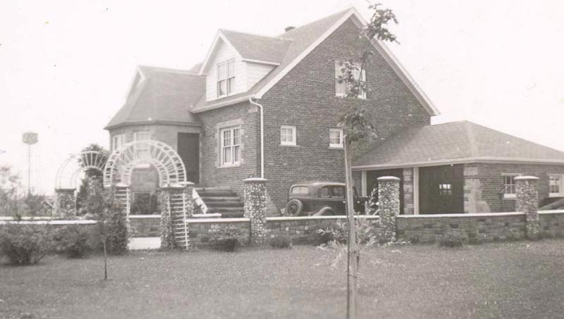Aschauer Home The Aschauer family home in Michigan.