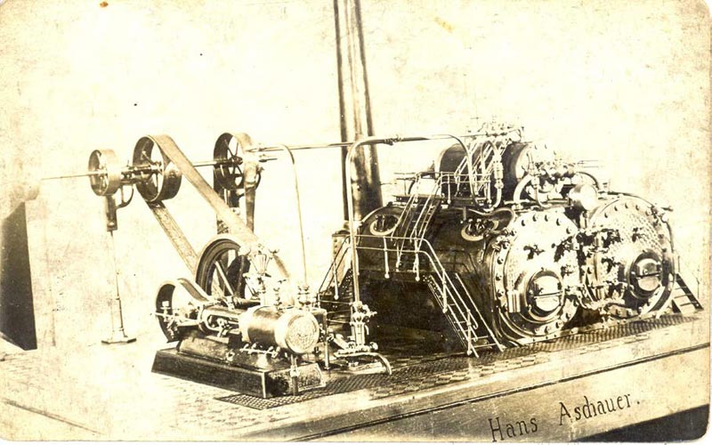 Miniature Machine John's very first miniature machine.