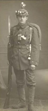 John Aschauer John in his Army uniform.