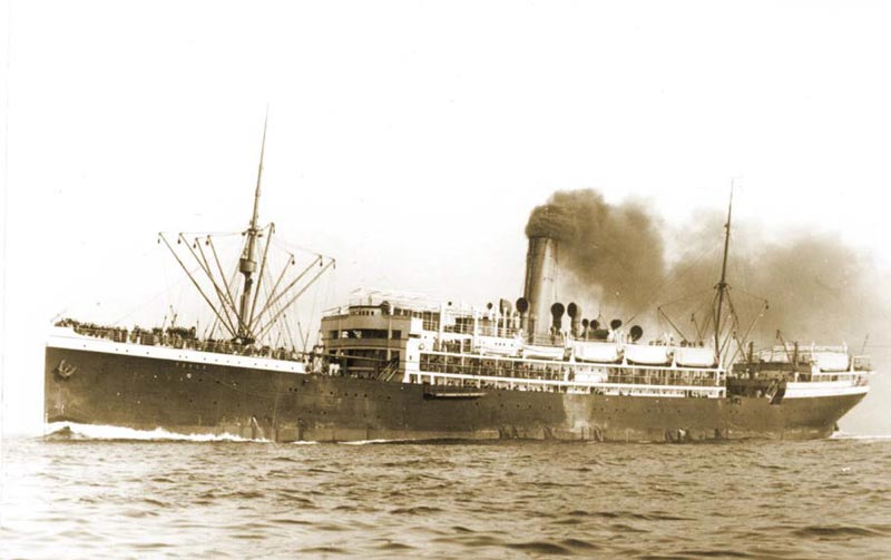 S.S. Yorck The S.S. Yorck, which brought John to Nova Scotia.