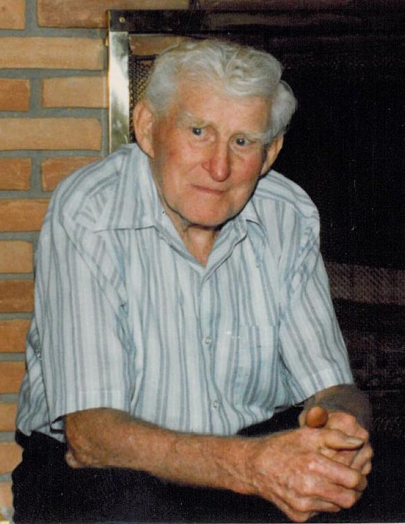 John Aschauer John in his early 80's.