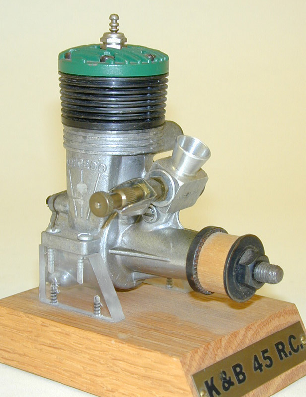 A K&B Torpedo A K&B Torpedo .45 engine.
