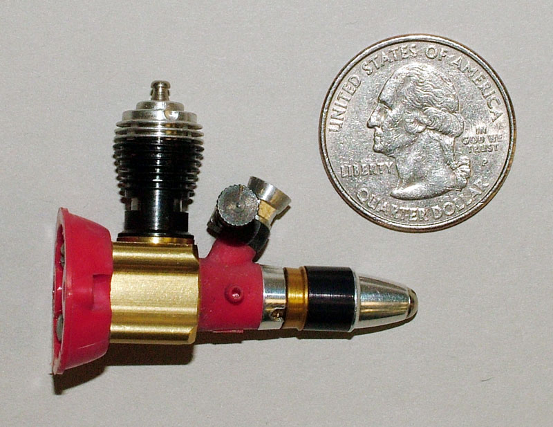 The .010 Tee Dee Engine The .010 Cox Tee Dee engine.