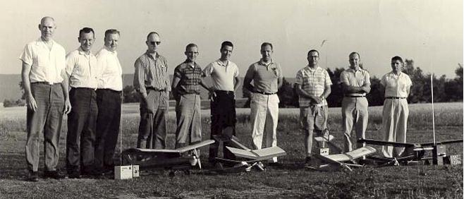 Members of the Science Park Aero Radio Club Bill with other members of the of SPARC.