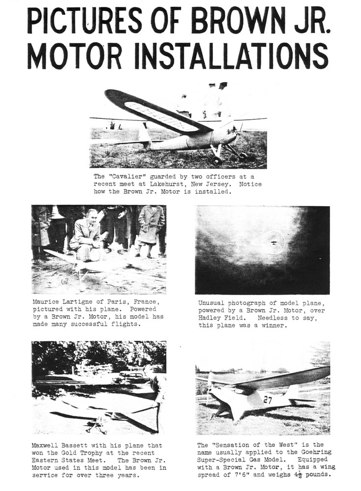 Brown Junior Newsletter Brown Junior newsletter with photos.