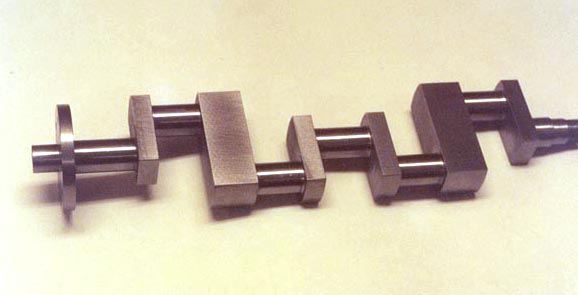 Finished Crankshaft The finished crankshaft.