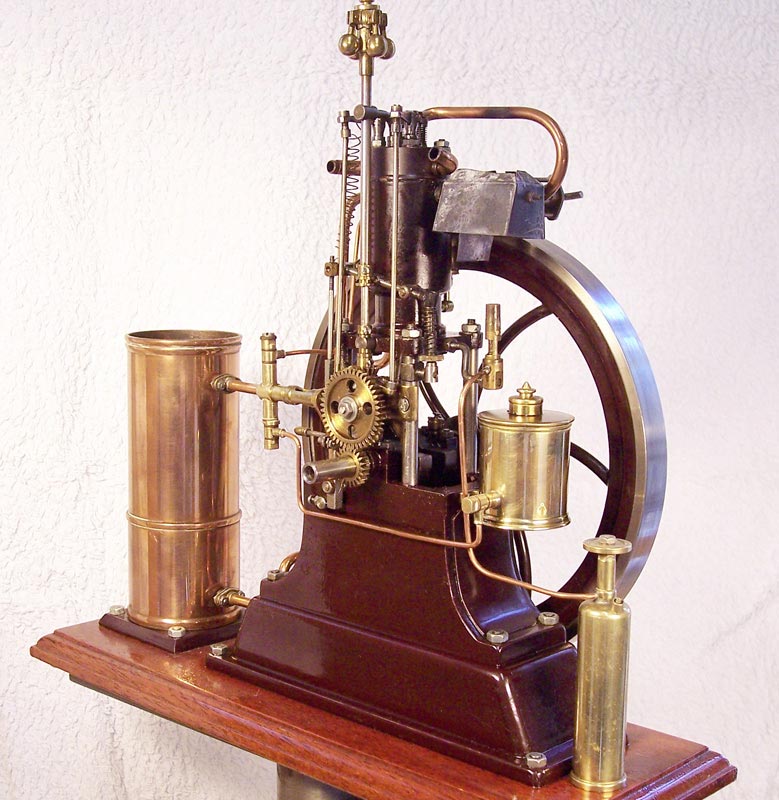 Four-Poster Hot-Bulb Engine Find's second scale model hot-bulb engine.