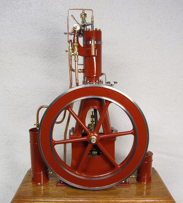 Scale 12 cc Diesel Engine Find's scale model 12 cc Diesel engine.