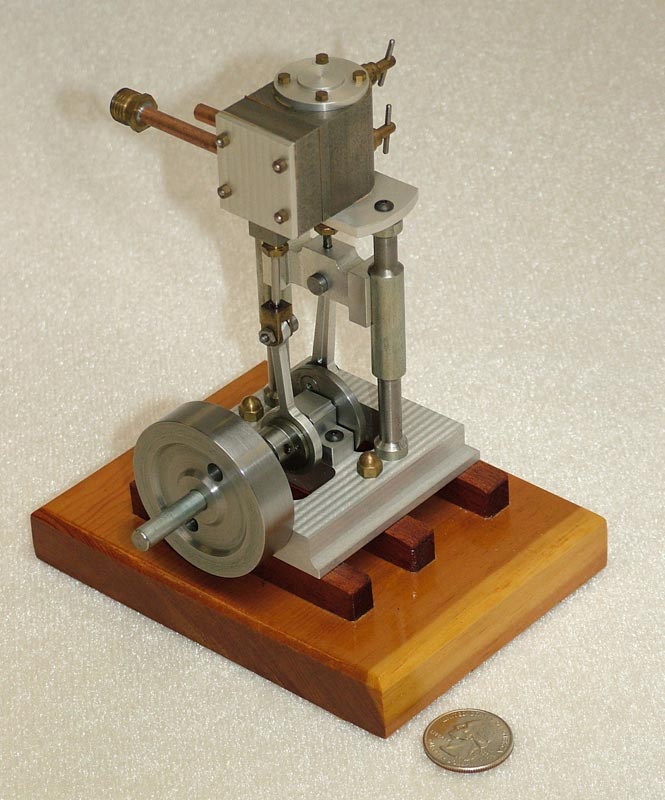 Open Column Vertical Steam Engine
