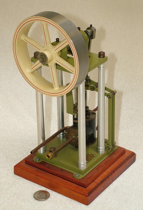 Overcrank Vertical Steam Engine