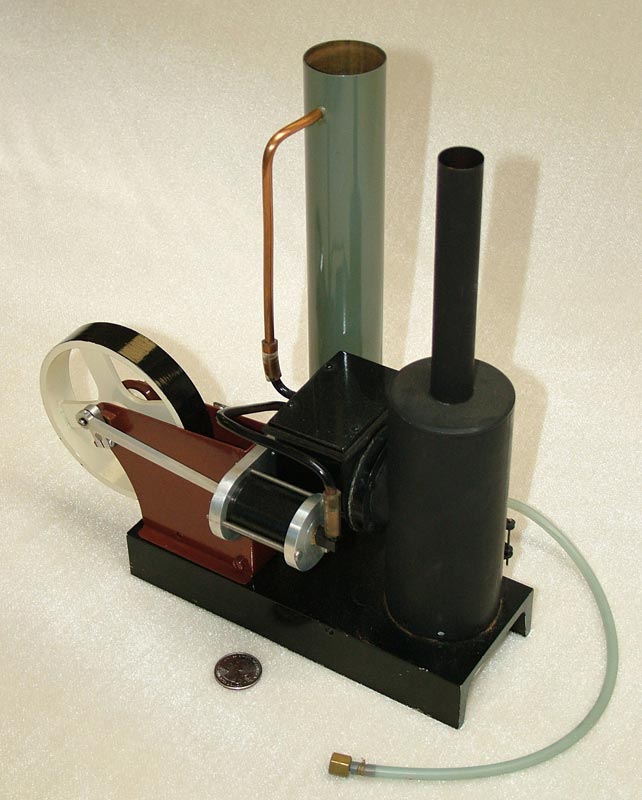 Steam Engine With Boiler