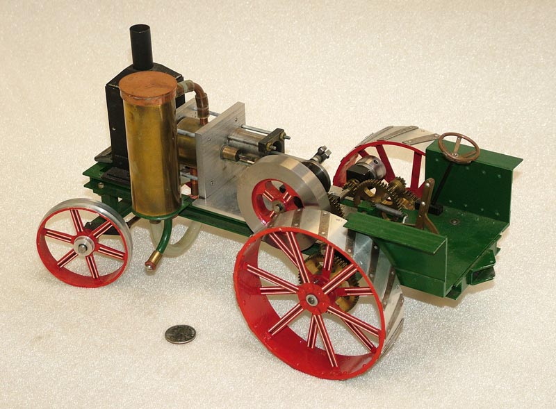 A side view of the Rumely Oil Pull.