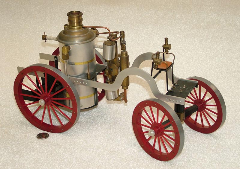 Steam-Powered Fire Engine Pumper