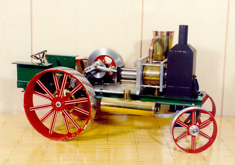 Stirling Engine-Powered Tractor