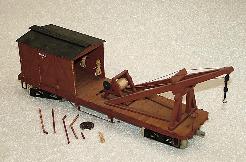 Scratch-Built Crane Car