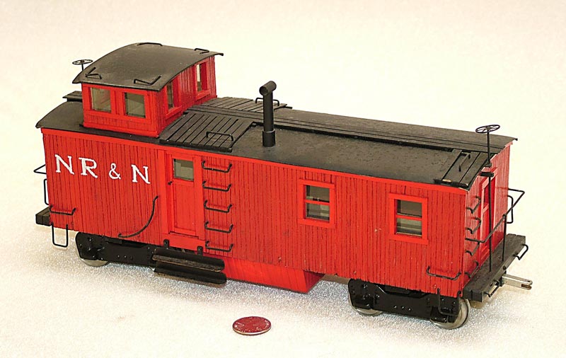 Scratch-Built Caboose Cars