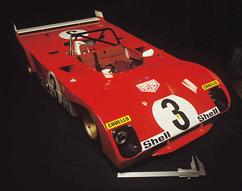 Ferrari 312 PB Pierre Scerri's fully-functionaal 1/3 scale Ferrari 312 PB.