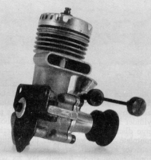 McCoy 9 Engine A McCoy 9 engine with glow plug ignition.