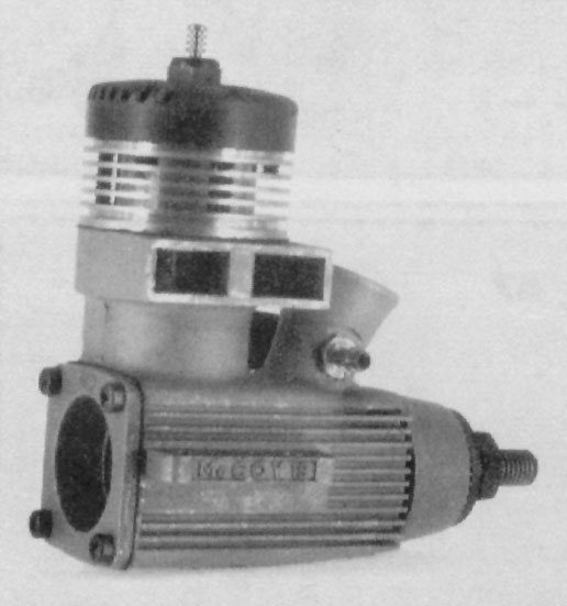 McCoy 19 Stunt Series 21 Engine Built in 1971, the McCoy 19 Stunt Series 21 was a distinctive new design.