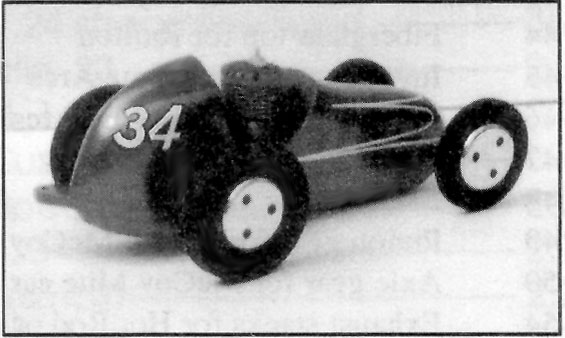 Spirit Race Car A 1992 Spirit race car reissue, powered by a McCoy .19 motor.