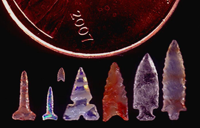 Dan’s Favorite Micro Points A collection of Dan's favorite miniature arrowheads.