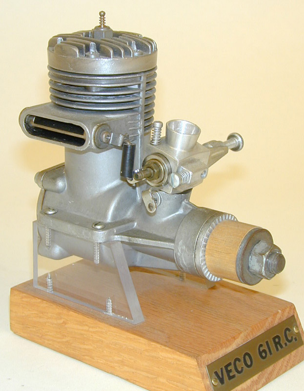 Veco .61 R/C Engine The Veco .61 engine that Clarence designed in 1959.