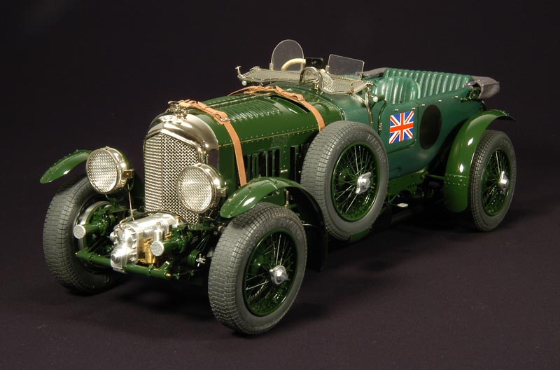 1/10 Scale Blower Bentley Francisco Pulido’s finished 1/10 scale 4.5 liter Blower Bentley.