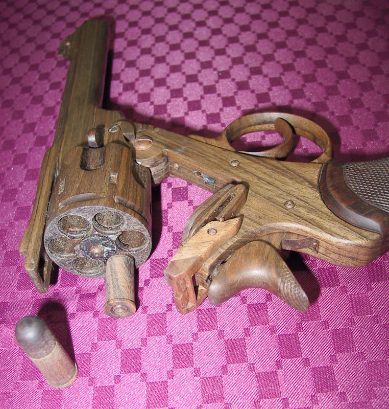 Webley Revolver More progress on the Webley revolver.