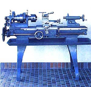 Mr. Ogawa’s First Lathe The first lathe that Mr. Ogawa purchased in 1936.