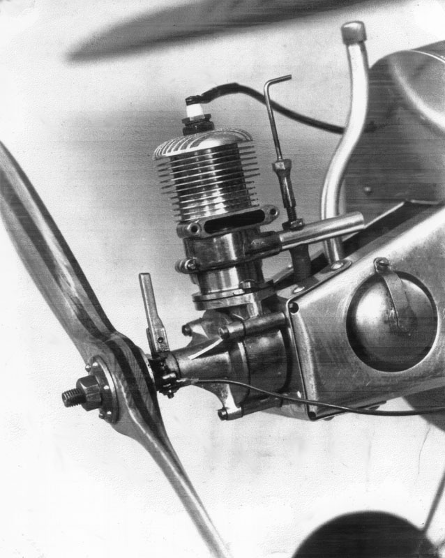 Ohlsson #5 Miniature Engine Irv’s first production engine, the #5 original Miniature .56 cubic inch.