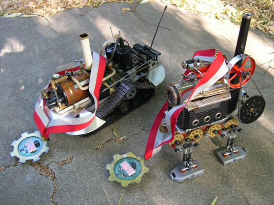 Gold Medal Winning Robots Both of I-Wei’s gold medal winning robots at the 2006 RoboGames