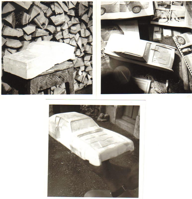 Model Avanti Plaster Mold The master body of Roger's first plaster mold for the Avanti model.