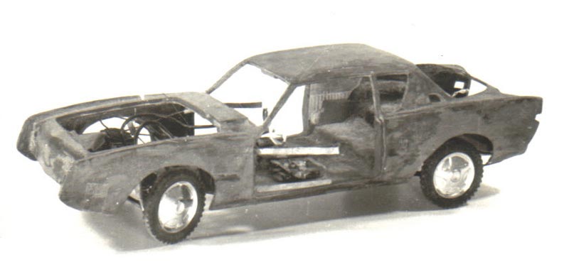 Model Avanti Progress Early progress on Roger's scale model Avanti.
