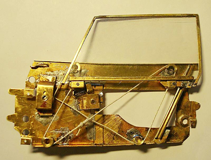 Avanti Door Upgrade The interior of the Avanti door is shown with the panel removed.