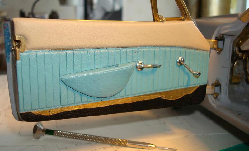 Avanti Door Upgrade The Avanti door after Roger completely remade the interior.