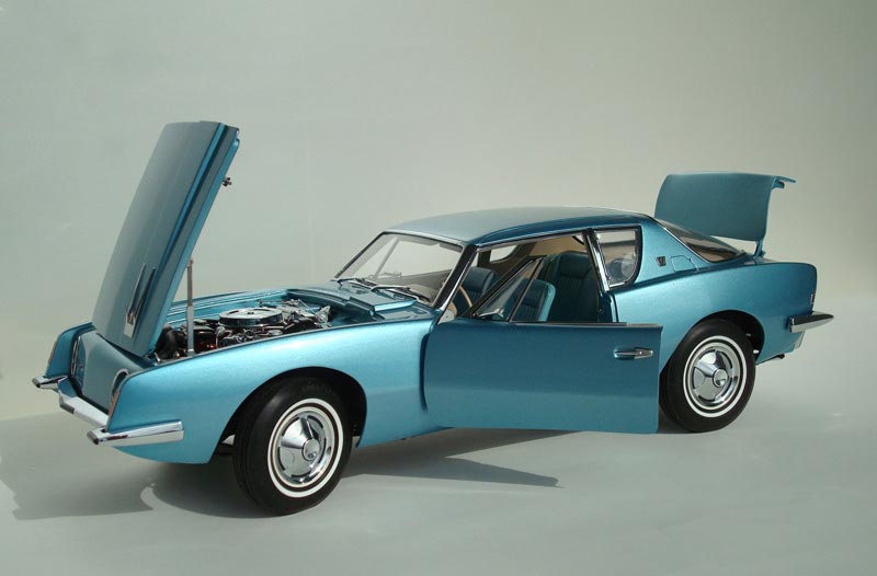 1/12 Scale Studebaker Avanti Roger Zimmermann's finished 1/12 scale 1963 Studebaker Avanti model.
