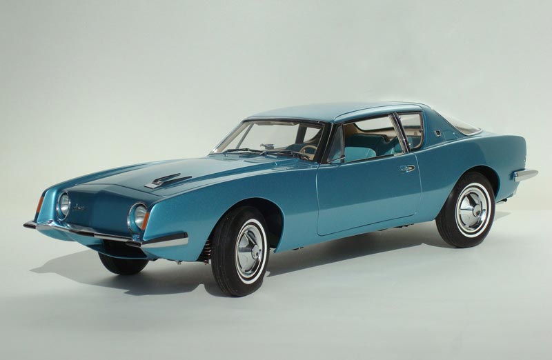 1/12 Scale Model Studebaker Avanti Roger’s finished 1/12 scale Studebaker Avanti is truly a thing of beauty.
