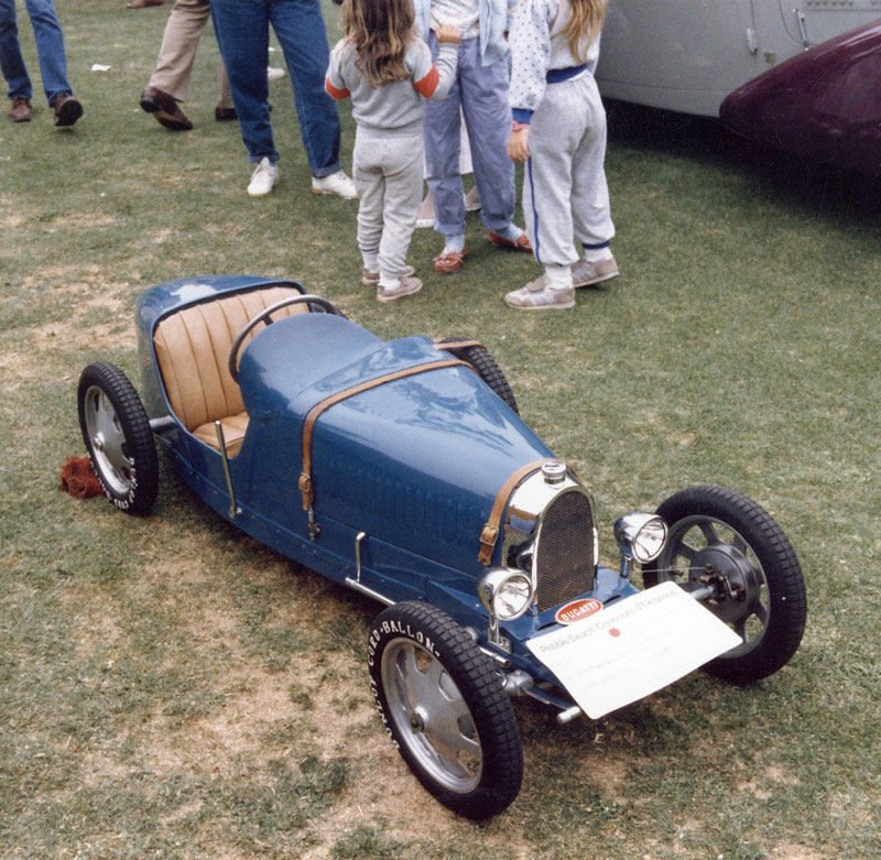 1/2 Scale Bugatti Type 52 A 1/2 scale “Baby” Bugatti Type 52.