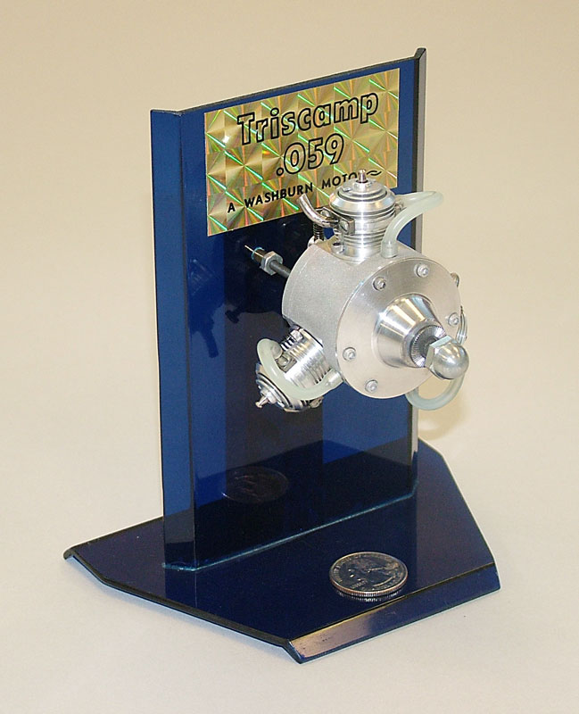 Triscamp 3-Cylinder Miniature Radial Engine