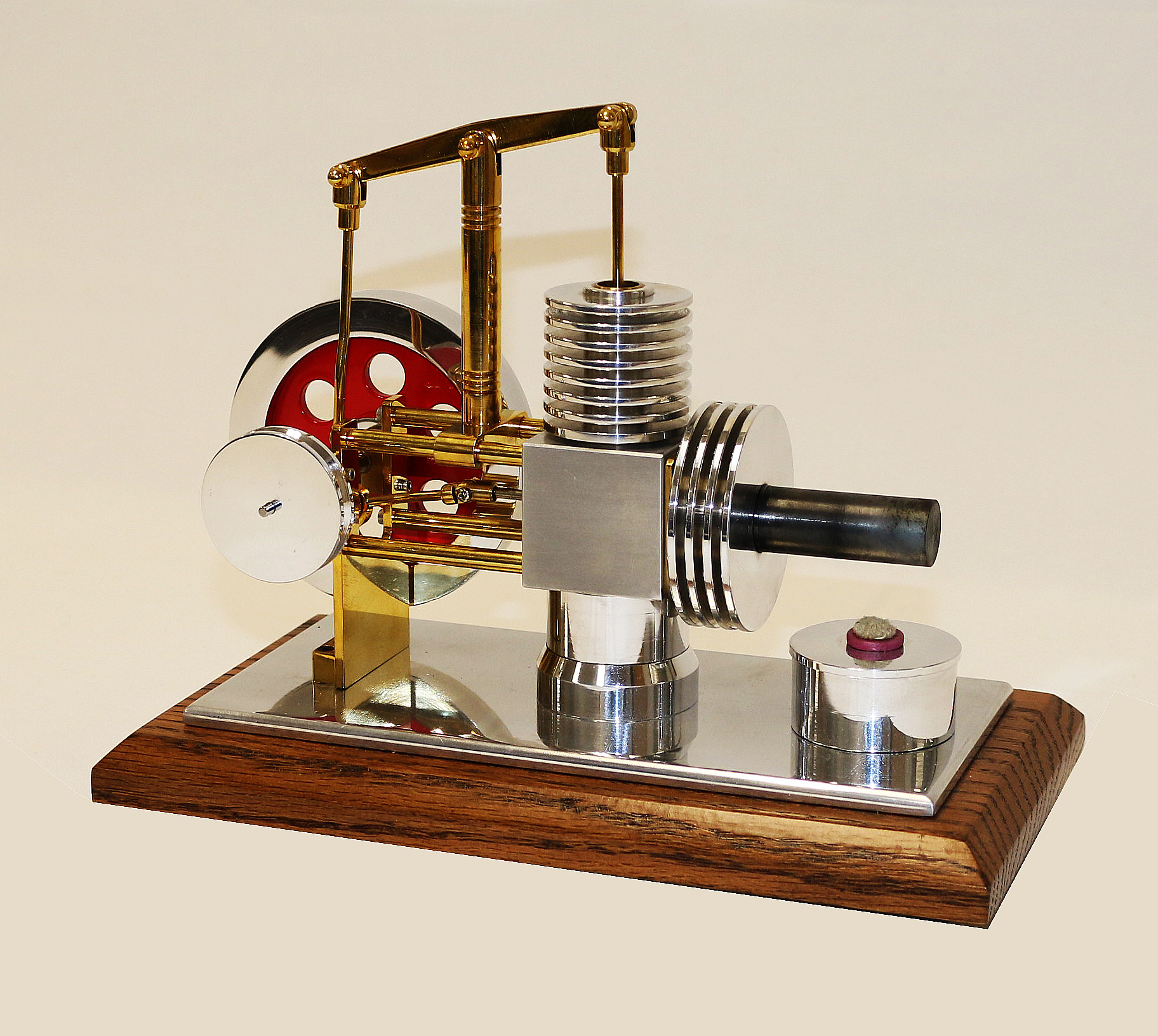Schindele Walking Beam Stirling Engine