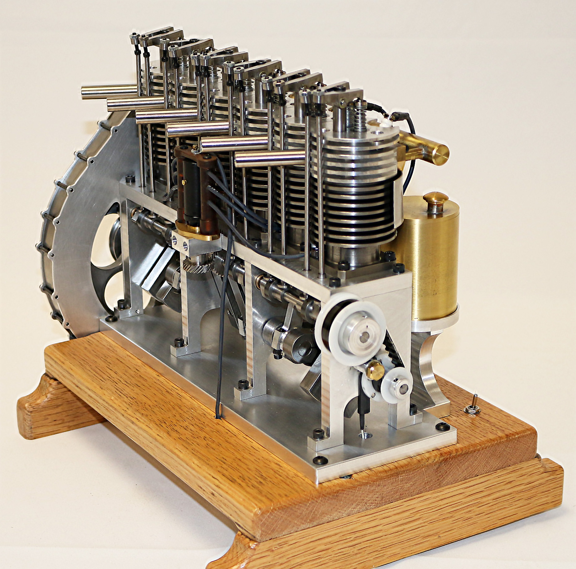 Open Crank 6 Inline Engine