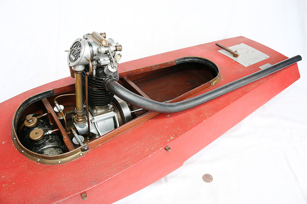 The Pingstone tether boat.