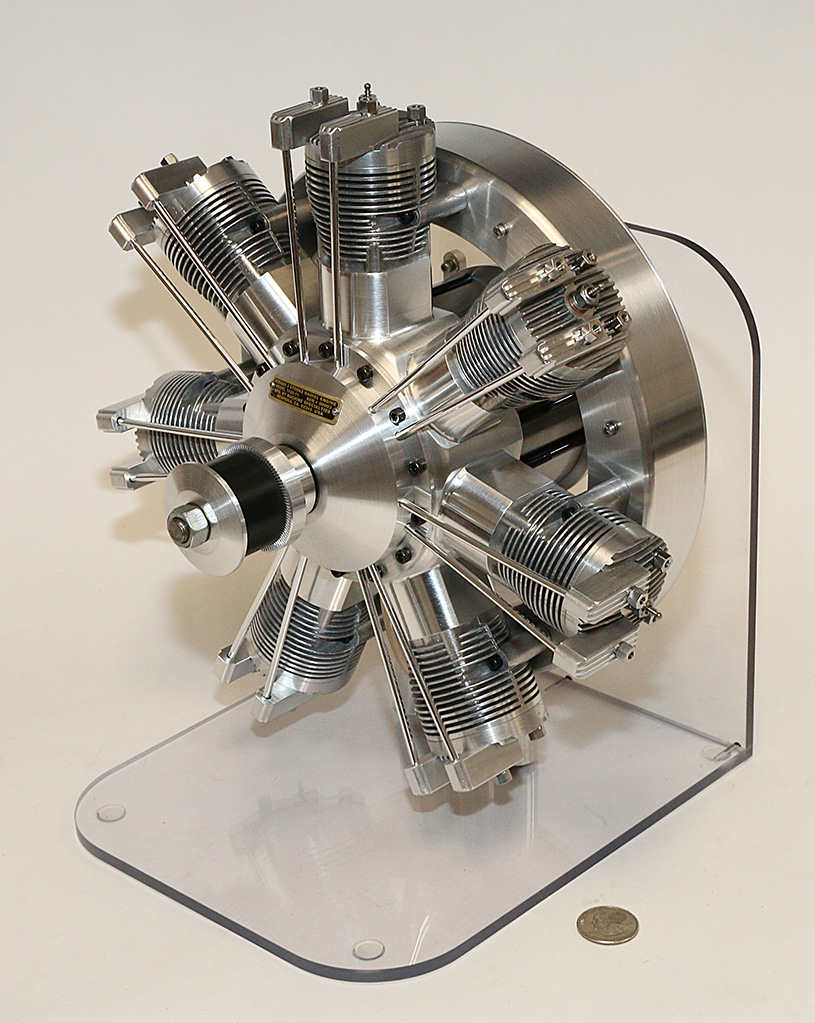 Berger 2-Cycle Radial Engine