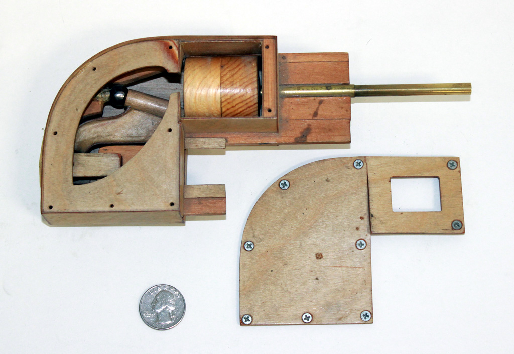 Wooden Inline Motor Drive Demo Model