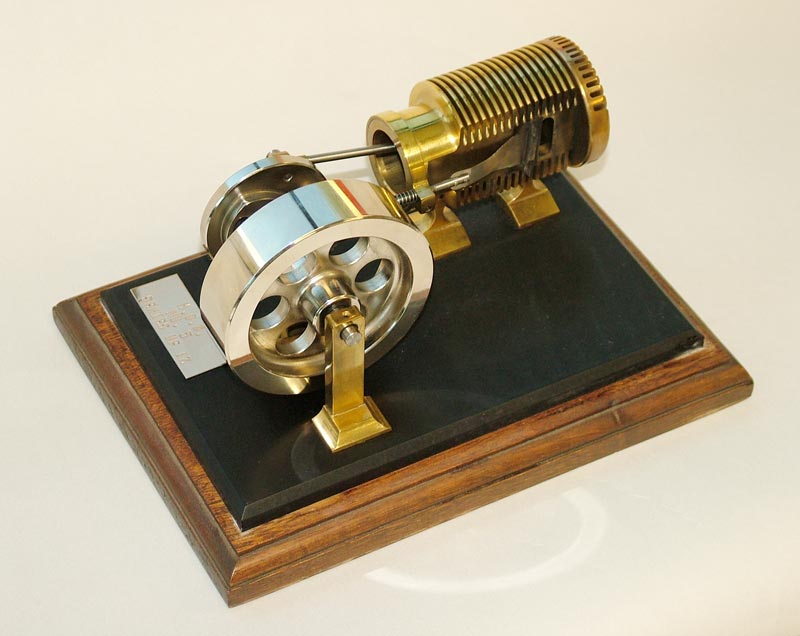 Prototype Solar Flame Licker Engine