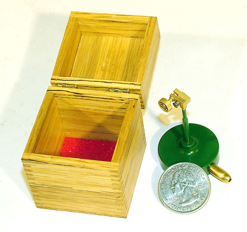 This microscopic oscillating steam engine may be the smallest working steam engine in the world.