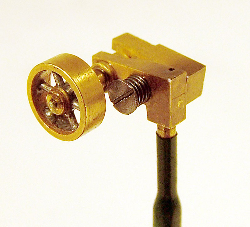 This microscopic oscillating steam engine may be the smallest working steam engine in the world.