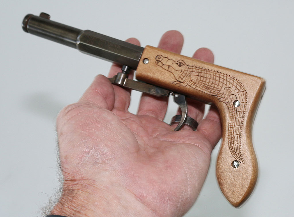 Underhammer Percussion “Gator” Pistol