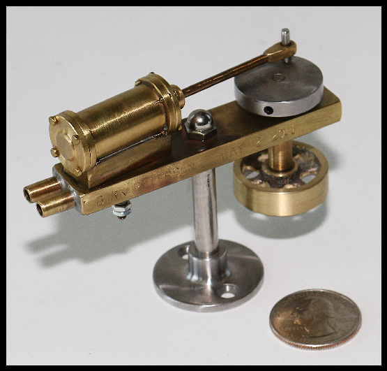 Tin Brass Steam Engine